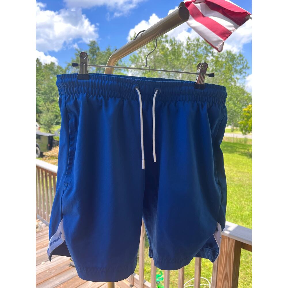 Rawlings ColorSync Training Shorts Boys XL Royal Blue Athletic Baseball Workout